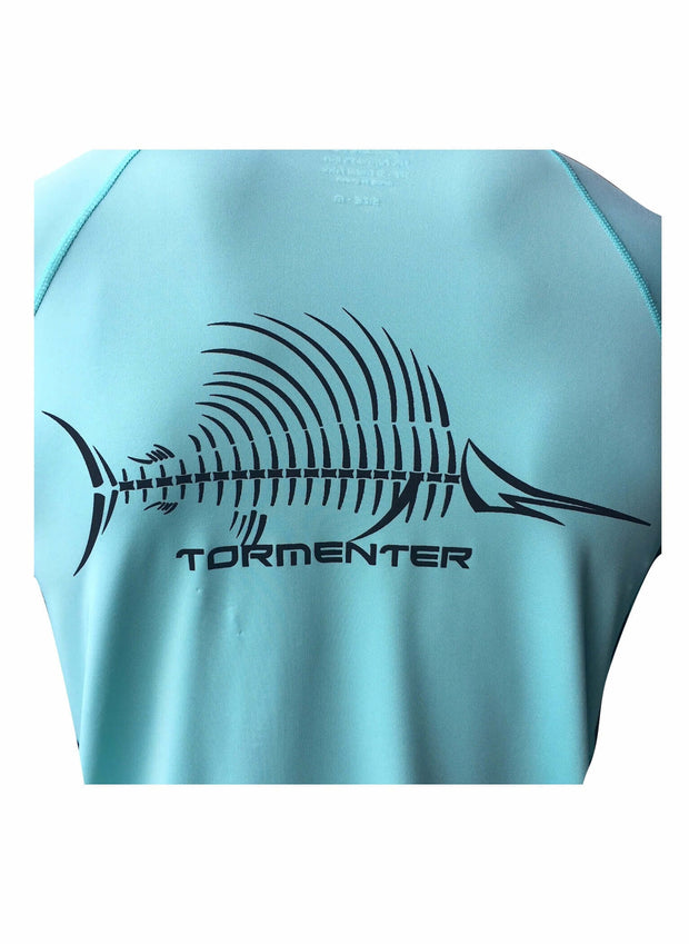 SALE - Sailfish Seafoam Men's SPF Ocean Fishing Tops Tormentor Ocean 