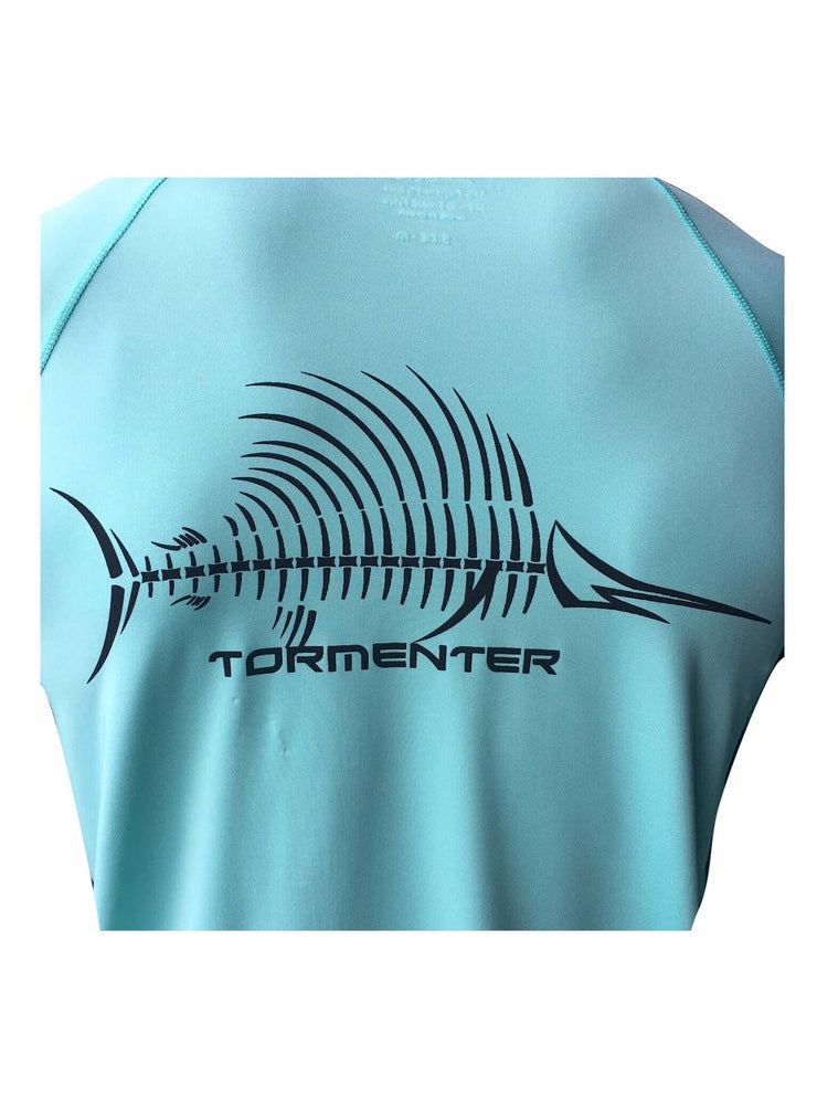 SALE - Sailfish Seafoam Men's SPF Ocean Fishing Tops Tormentor Ocean 