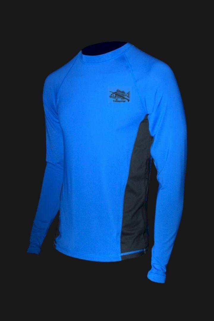 Grouper Royal Blue Performance Fishing Shirt SPF 50 - Sale
