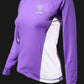 Ladies SPF-50 Performance Shirt - Violet Angelfish - FINAL CLEARANCE SALE Ladies' SPF Shirt Rash Guard Tormenter Ocean 