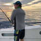 Raging Tuna Side Vented Performance Fishing Shirt - Graphite Men's SPF Ocean Fishing Tops Tormenter Ocean 