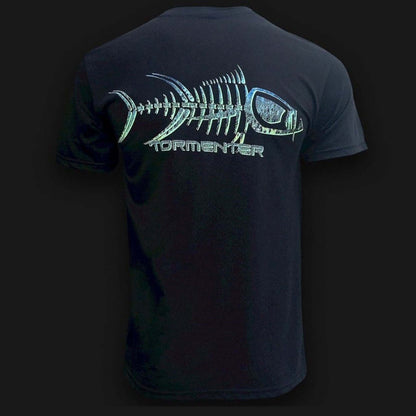 Mahi Skin Black Men’s Fishing T-Shirt Fishing T-Shirts Tormenter Ocean S 