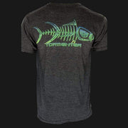 Mahi Skin Charcoal Gray Men’s Fishing T-Shirt Fishing T-Shirts Tormenter Ocean 