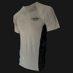 Men’s Graphite Short Sleeve Sports Shirt - Sale Men's SPF Ocean Fishing Tops Tormenter Ocean 