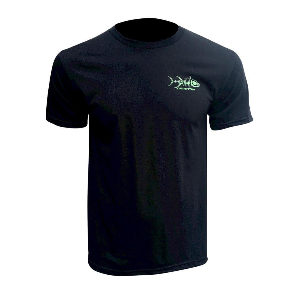 Mahi Skin Black Men’s Fishing T-Shirt Fishing T-Shirts Tormenter Ocean 