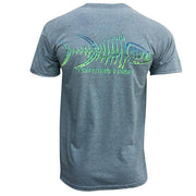 Mahi Skin Gray Men’s Fishing T-Shirt Fishing T-Shirts Tormenter Ocean 