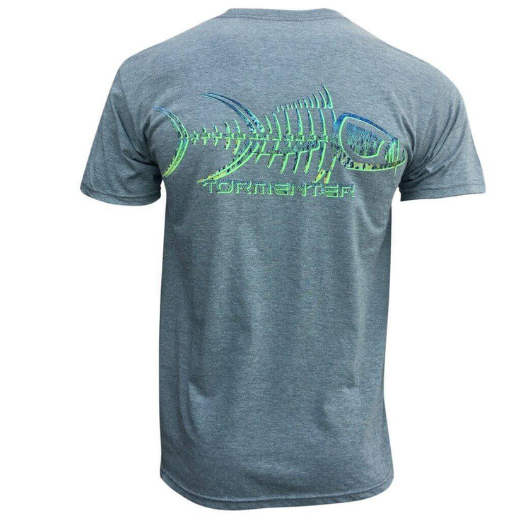 Mahi Skin Gray Men’s Fishing T-Shirt Fishing T-Shirts Tormenter Ocean 