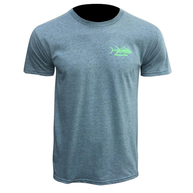 Mahi Skin Gray Men’s Fishing T-Shirt Fishing T-Shirts Tormenter Ocean 