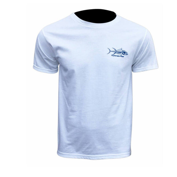 Mahi Skin White Men’s Fishing T-Shirt Fishing T-Shirts Tormenter Ocean 