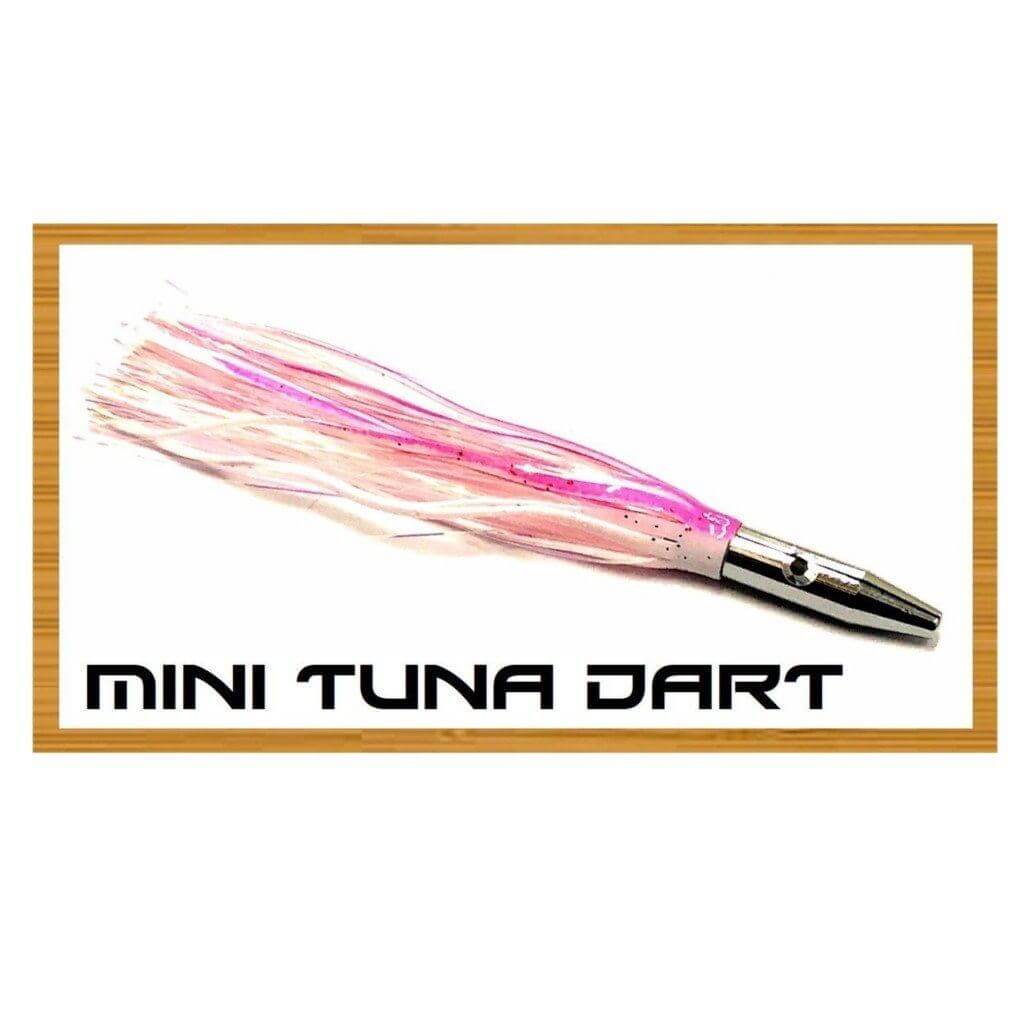 dart fishing lures Black & Red Mini Tuna Dart Lure