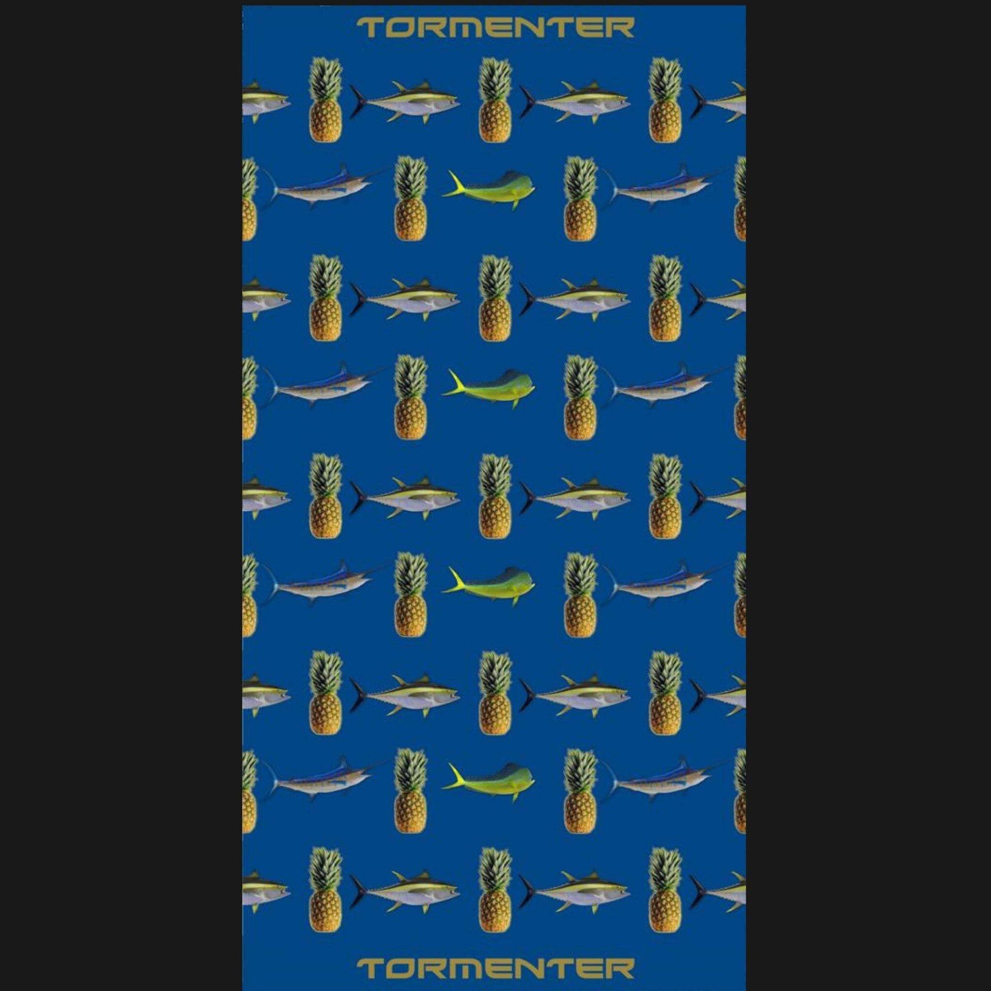 Pineapples & Pelagics Neck Gaiter Neck & Face Shields Tormenter Ocean 