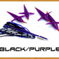 Freaky Bird Chain Daisy Chains & Multi Bait Rigs Tormenter Ocean Black/Purple 