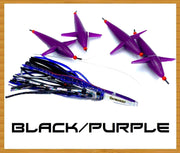 Freaky Bird Chain Daisy Chains & Multi Bait Rigs Tormenter Ocean Black/Purple 