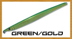 Ribbonfish Jig Vertical Jigs Tormenter Ocean Green/Gold 400 