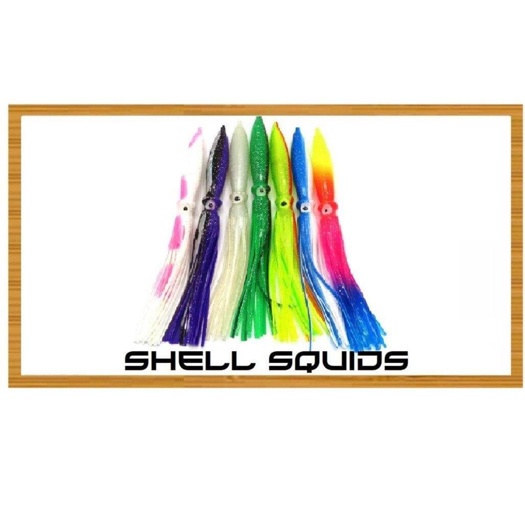 Shell Squids Offshore Trolling Plastics Tormenter Ocean 