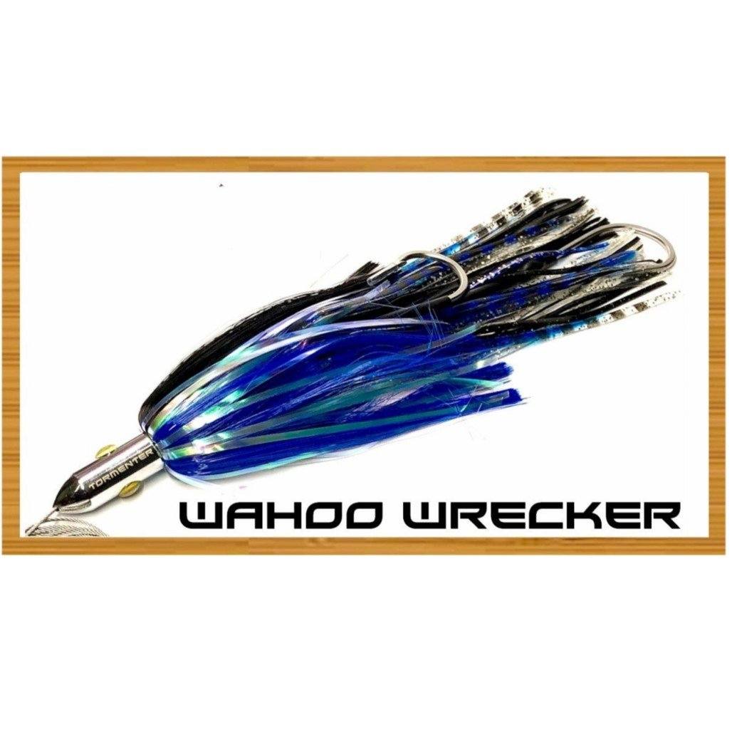 Wahoo Wrecker Chromed & Aluminum Trolling Lures Tormenter Ocean Fishing Gear 