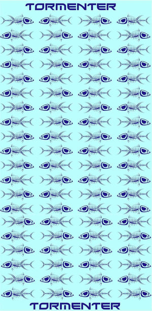 Bones Seafoam Neck Gaiter - Tormenter Ocean Fishing Gear Apparel Boating SPF Surfing Watersports