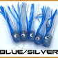 Softy Chain Daisy Chains & Multi Bait Rigs Tormenter Ocean Blue/Silver 