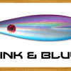 Falling Leaf Jig - Pink/Blue/Glow