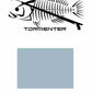 Grouper Light Blue Performance Fishing Shirt SPF 50 - Tormenter Ocean Fishing Gear Apparel Boating SPF Surfing Watersports