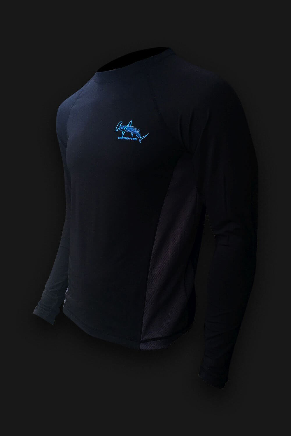 Hammerhead Black SPF 50 Fishing Shirt