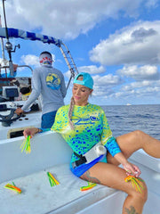 Men's Performance Shirt - Live Series Mahi (Dorado) Men's SPF Ocean Fishing Tops Tormenter Ocean 