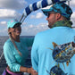 Men's Performance Shirt - Electrified Tuna Men's SPF Ocean Fishing Tops Tormenter Ocean 
