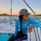 Ladies SPF-50 Perfomance Shirt - Aqua Turtle - Tormenter Ocean Fishing Gear Apparel Boating SPF Surfing Watersports