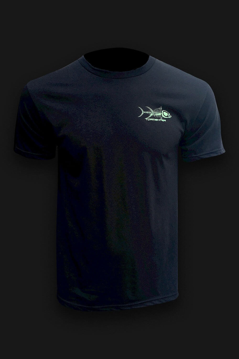 Mahi Skin Black Men’s Fishing T-Shirt - Tormenter Ocean Fishing Gear Apparel Boating SPF Surfing Watersports