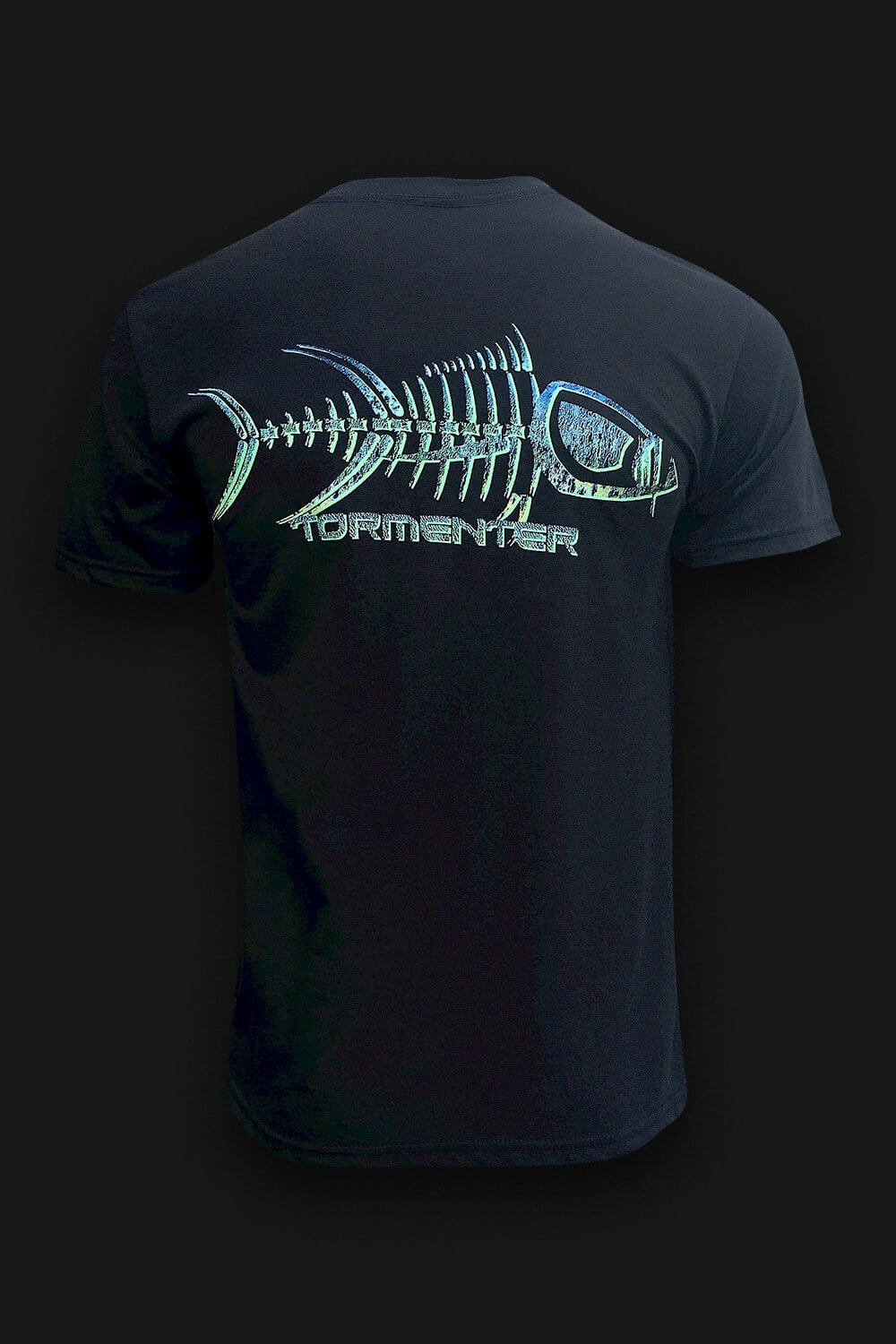 Mahi Skin Black Men's Fishing T-Shirt | Tormenter Ocean