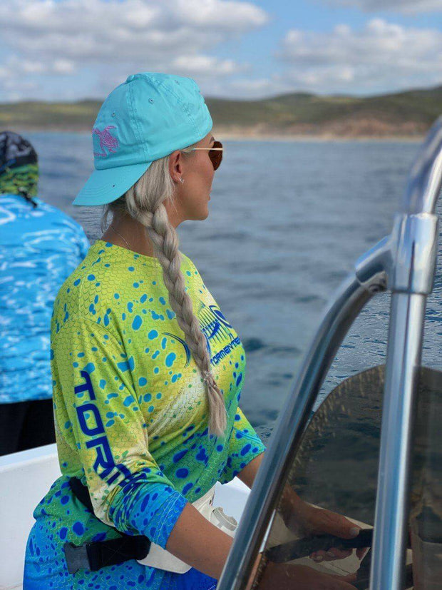 Men's Performance Shirt - Live Series Mahi (Dorado) Men's SPF Ocean Fishing Tops Tormenter Ocean 