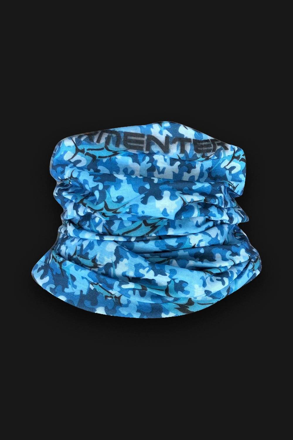 Marlin Camo Blue Neck Gaiter - Tormenter Ocean Fishing Gear Apparel Boating SPF Surfing Watersports