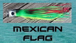 Mexican Flag - Big Mouth Trolling Lure - Tormenter Ocean Fishing Gear Apparel Boating SPF Surfing Watersports