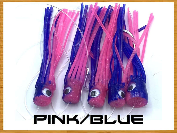 Softy Chain Daisy Chains & Multi Bait Rigs Tormenter Ocean Pink/Blue 