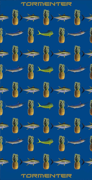 Pineapples & Pelagics Neck Gaiter