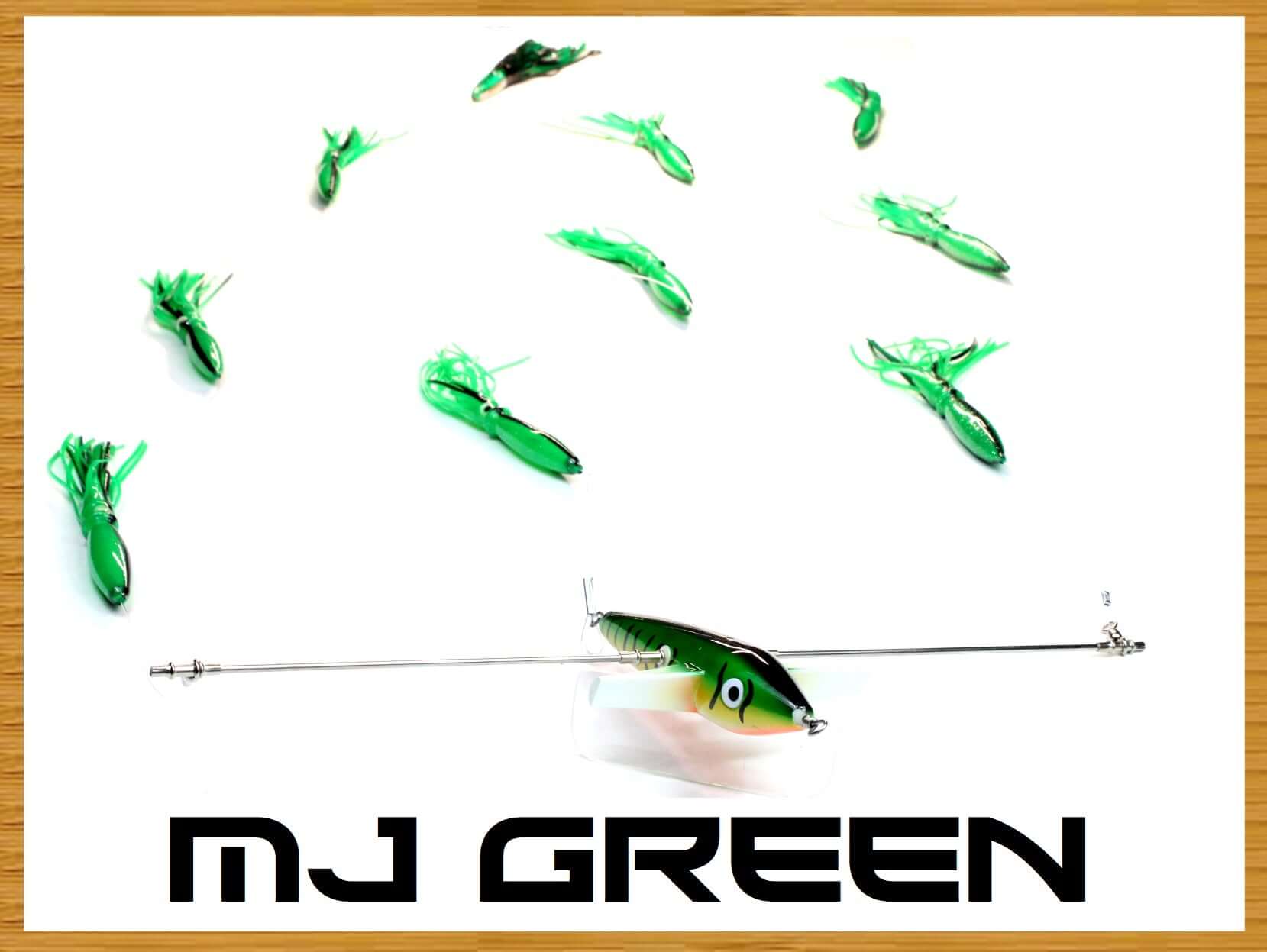 36" Sidewinder Directional Bars Daisy Chains & Multi Bait Rigs Tormenter Ocean Mean Joe Green Port 