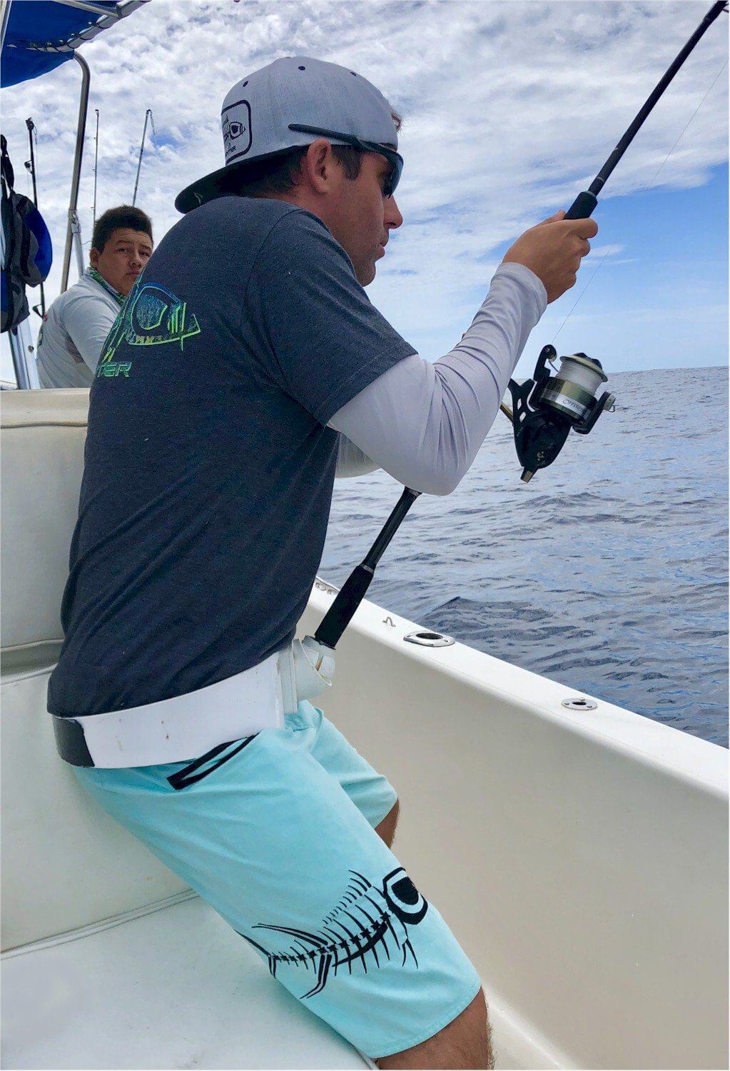 Marlin Blue Camo SPF Fishing Shirt - Sale | TORMENTER OCEAN